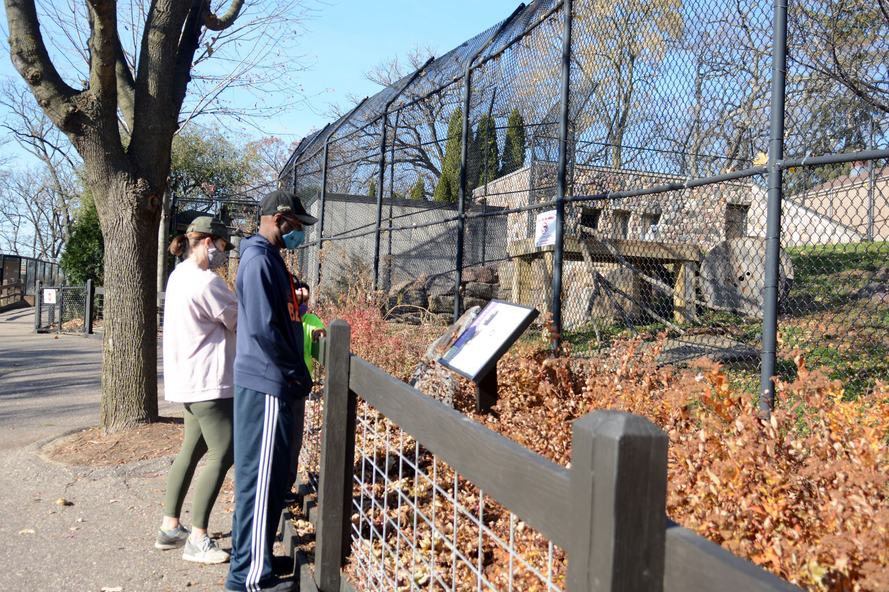 Scenes from Baraboo's Ochsner Park Zoo, Nov. 7, 2020